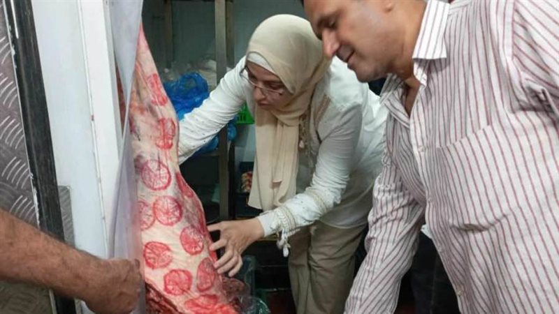 ضبط لحوم غير صالحة