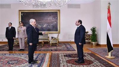 عاجل.. الرئيس السيسي يشهد أداء حلف اليمين للمستشار محمد شوقي عياد نائباً عاماً