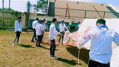 معسكر تدريبي لعشائر الجوالة لدرء المخاطر بمراكز شباب قلين