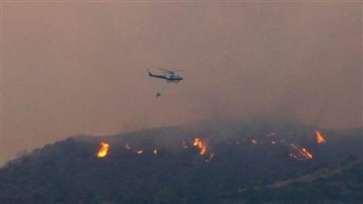  تحطم مروحية أثناء إخماد حريق غابات في تركيا