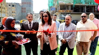 نائب محافظ البحيرة تفتتح معرض أهلاً مدارس للمستلزمات المدرسية بالبحيرة