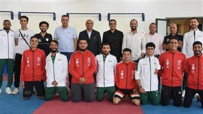 رئيس الاتحاد السعودي للتايكوندو يزور معسكر منتخبي مصر والسعودية البارالمبي في القاهرة