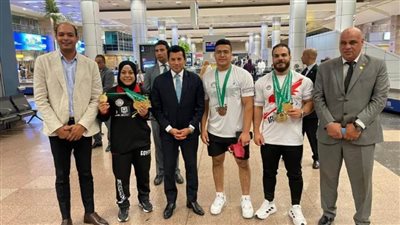 استقبال رسمي لبعثة منتخب رفع الأثقال بعد المشاركة في بطولة العالم بالسعودية