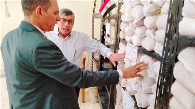 وكيل وزارة الزراعة يتفقد إدارة فحص واعتماد التقاوي بالبحيرة