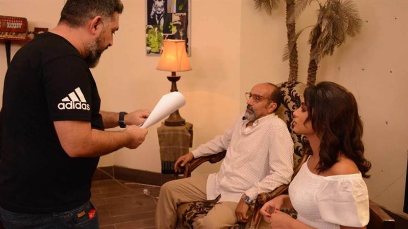 أحمد صيام فى بلاتو