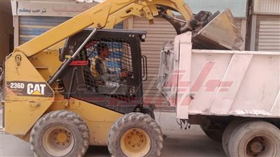 حملات نظافة وتطهير الصرف وإزالة إشغالات بمدن كفر الشيخ