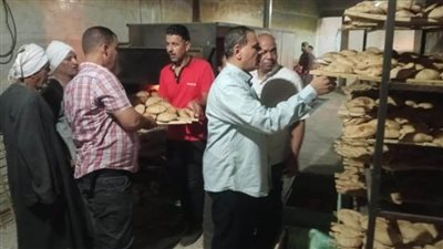 ضبط 48 مخالفة تموينية خلال حملات تفتيشية على الأسواق والمخابز بالمنيا