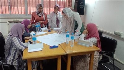 مركز تنمية قدرات أعضاء هيئة التدريس بجامعة سوهاج ينظم برنامجا تدريبيا