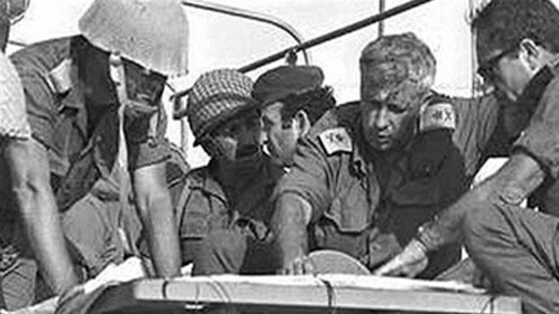 شارون أثناء الحرب