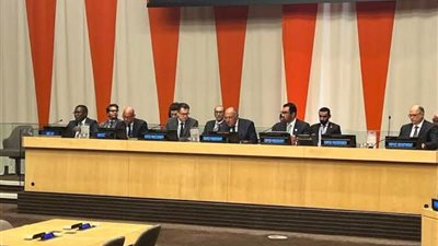 شكري يترأس بصورة مشتركة اجتماعًا حول ترتيبات التمويل للاستجابة للخسائر والأضرار المناخية