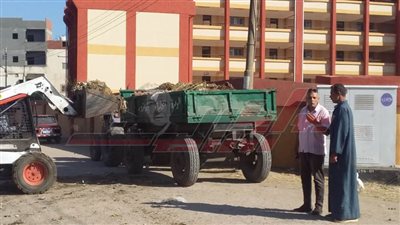 رفع 2224 طن قمامة و17 طن أتربة في 14 مراكزاً ومدينة بكفر الشيخ