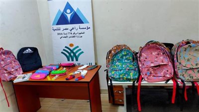 راعي مصر عضو التحالف الوطني توزع مستلزمات المدارس على الفئات الأولى بالرعاية في القاهرة والمنيا