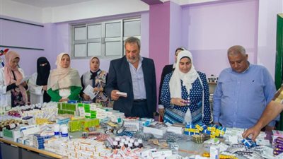 جامعة طنطا: توقيع الكشف الطبي على 1278 حالة بمركز المحلة الكبرى