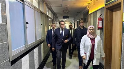 تفاصيل جولة السابعة صباحًا من وزير الصحة لـ3 مستشفيات