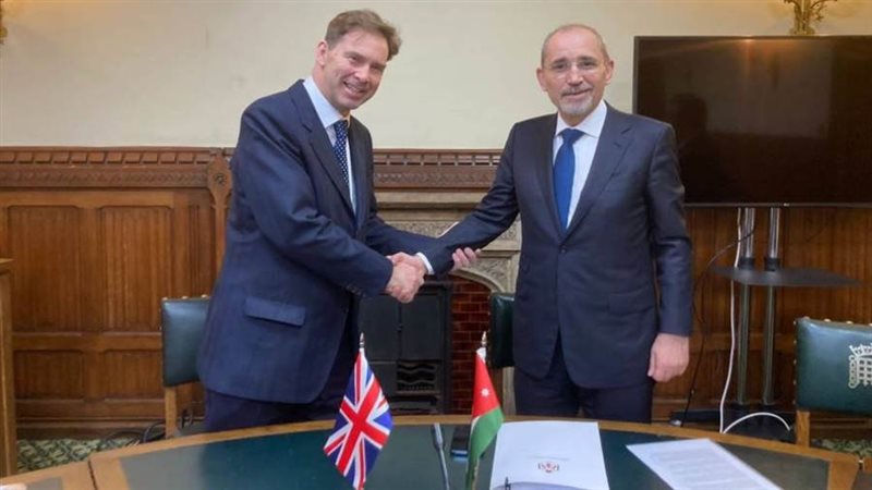 مباحثات أردنية بريطانية