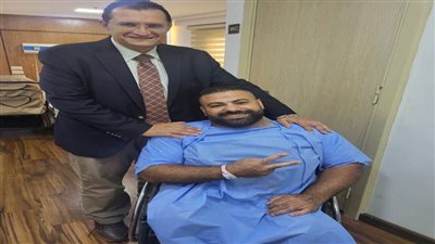 هاني محسن بطل رفع الأثقال البارالمبي يجري جراحة ناجحة في الكتف