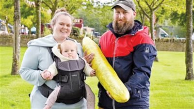مسابقة لأضخم الخضروات والفواكه لتحطيم الأرقام القياسية فى بريطانيا