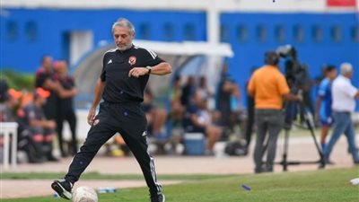 كولر يجري مباراة ودية في مران الأهلي لتجهيز البدلاء للقاء سان جورج