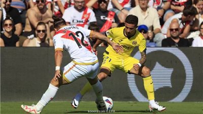 تعادل رايو فاليكانو أمام فياريال في الدوري الإسباني