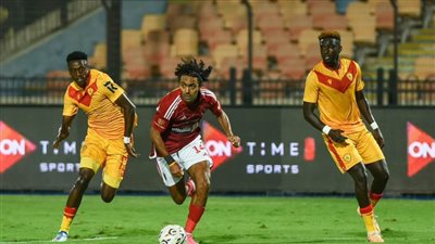 الشوط الأول| المارد الأحمر يتقدم على سانت جورج بهدف دون رد بدوري الأبطال