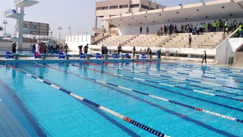 منافسات السباحة ببنى