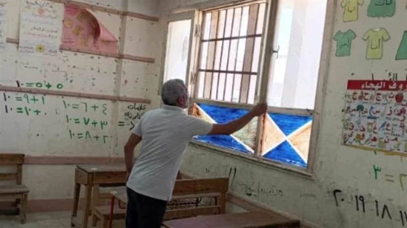 متابعة صيانة المدارس