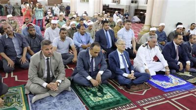 محافظ المنيا يشهد احتفالية مديرية الأوقاف بذكرى المولد النبوي الشريف
