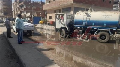 حملات مكبرة لرفع مخلفات القمامة بكفر الشيخ