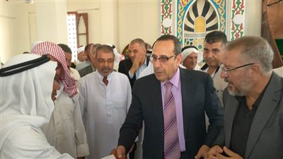 محافظ شمال سيناء يفتتح مسجد أولاد سالمان بالشيخ زويد بتكلفة مليوني جنيه