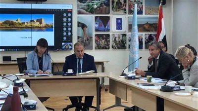 مدير مركز القاهرة يجتمع مع فريق الأمم المتحدة للإعداد لـ منتدى أسوان للسلام