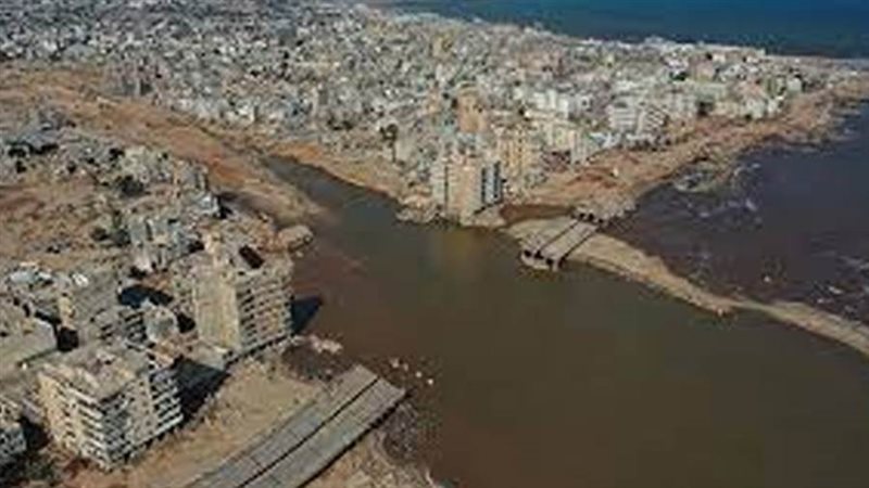 مدينة درنة المنكوبة