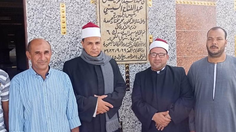 إفتتاح 5 مساجد جديدة