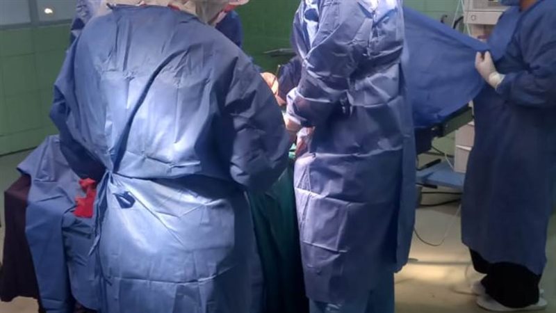 إجراء 32 عملية جراحية