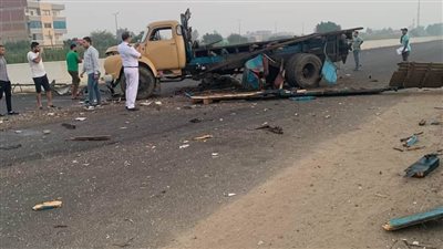 مصرع 3 أشخاص واصابة 23 آخرين في حادث انقلاب أتوبيس بكفر شكر