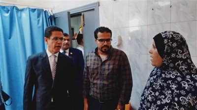 الجيزاوي يتفقد مصابي حادث طريق الرياح التوفيقي ببنها بالمستشفى الجامعي