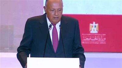 عاجل| وزير الخارجية: نفتخر بما وصلت له سياسة مصر الخارجية في عهد الرئيس السيسي