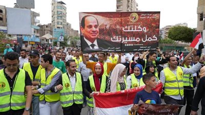 لقطات مباشرة| تأييدًا للرئيس السيسي.. احتشاد ملايين المصريين في محافظات الجمهورية