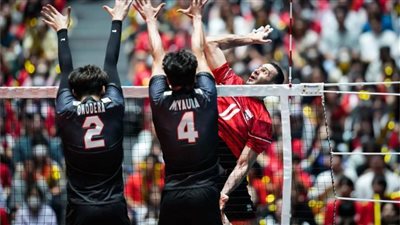 دوري أبطال أوروبا والبطولة العربية للأندية للسلة ومنتخب الطائرة أمام صربيا