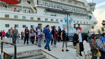 وصول 638 سائحًا من مختلف الجنسيات إلى ميناء بورسعيد السياحي