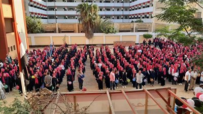 مدارس البحيرة تحتفل بالذكرى الــ50 لانتصار أكتوبر المجيد