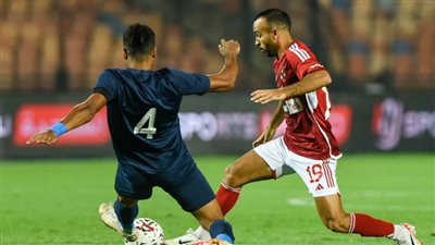 في شوط أول مثير الأهلي يتقدم على إنبي بهدف دون رد