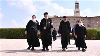 البابا تواضروس يزور دير 