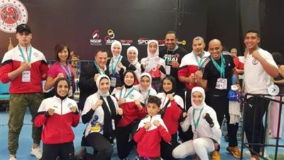 5 مصريين في نهائي بطولة العالم للمواي تاي بتركيا