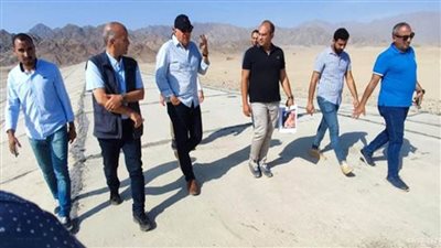 وزير الري يتفقد منظومة حماية مدينة شرم الشيخ من السيول