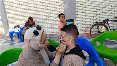 تدريبات مركز التخاطب وتنمية المهارات لأطفال القادرون باختلاف بكفر الشيخ