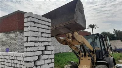 إزالة 138 حالة تعد على الأراضي الزراعية وأملاك الدولة بـ6 مراكز في المنيا