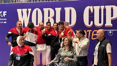 مصر تحصد لقب بطولة العالم للكاراتيه التقليدي بأوزباكستان برصيد 20 ميدالية