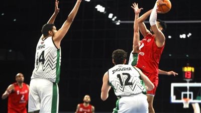 سلة رجال الأهلي تصطدم بالاتحاد السكندري بالدور ربع النهائي ببطولة العربية