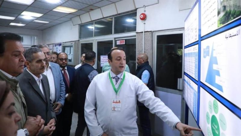 وزير الصحة بقلب المحلة