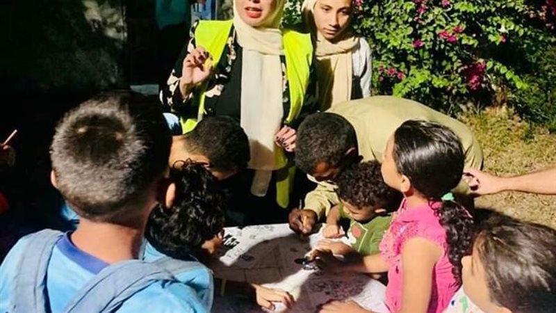 جانب من الحملة